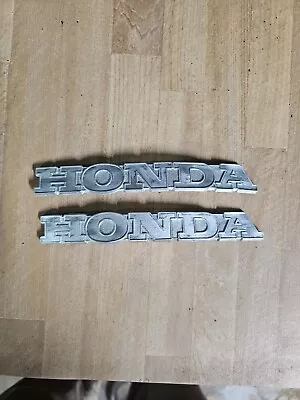 Honda Cb 350 550 750 Gas Tank Emblems Oem • $50