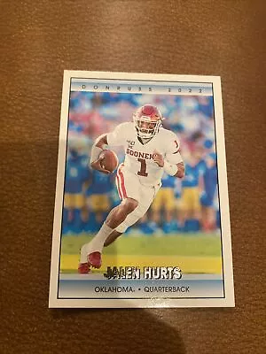 2021 Panini Donruss Draft Picks Jalen Hurts @Oklahoma • $2.59