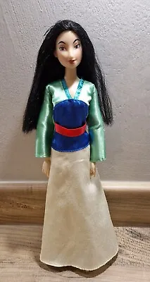Disney Store Classic Doll Princess Mulan Doll With Original Dress • £6.50