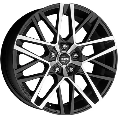 Alloy Wheel Momo Avenger For Ford Focus St 8x18 5x108 Matt Black Polished Tak • $614.90