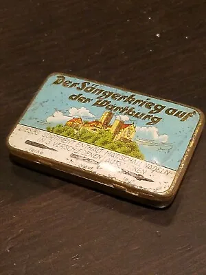 Gramophone Phonograph Needle Tin Nadeldose Wartburg Marschall Large Size Outfit • $45