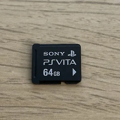 Official Original (Sony Playstation Vita) PS Vita Memory Card 64GB - Tested • $89.90