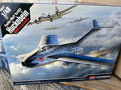 ACADEMY # 12327  1/48TH SCALE FOCKE WULF Ta 183 HUCKEBEIN  MODEL KIT • $22