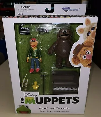 Disney The Muppets Rowlf Scooter Figure 2 Pack Diamond Select • $35