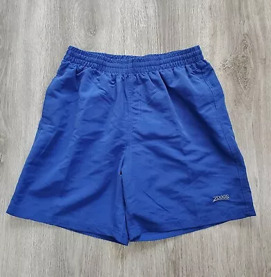 ZOGGS Boys Swim Shorts Age 14 XLarge Blue PENRITH 15  Mesh Lined Trunks • £9.99