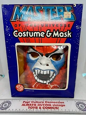 Vintage Ben Cooper Masters Of The Universe Beast Man Costume Complete Inv-0201 • $149.95