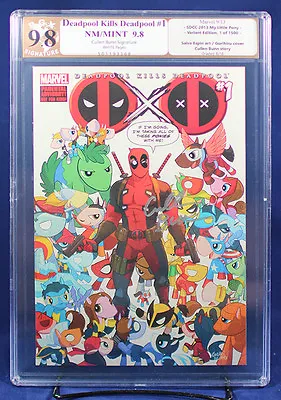 DEADPOOL KILLS DP #1 PGX 9.8 NM/MT Gurihiru My Little Pony Var Signed Bunn +CGC! • $500