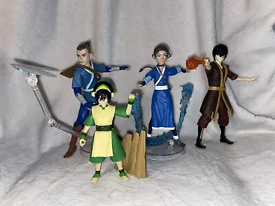 Diamond Select McFarlane Avatar Last Airbender Figure Lot Zuko Sokka Katara Toph • $50