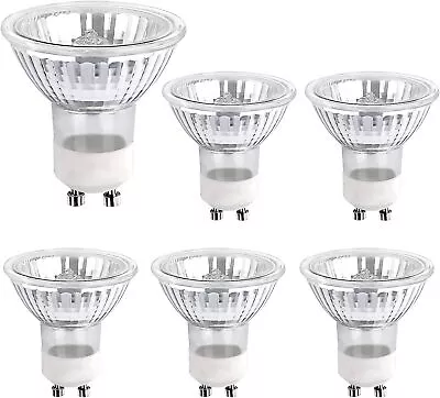 £13.97 • Buy GU10 Halogen Spotlight Bulbs 35W 230V 2700K Warn White Dimmable, 380LM MR16 Spo