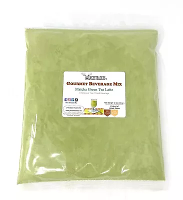 Matcha Green Tea Latte Mix 2 Lbs. ~ YANKEETRADERS® Brand ~ FREE SHIPPING • $21.95