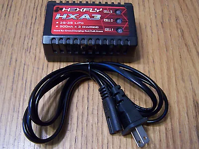 $17.99 • Buy Redcat Racing Hexfly HX-A3 LiPo Battery Charger Balancer 2S-3S / Traxxas Turnigy