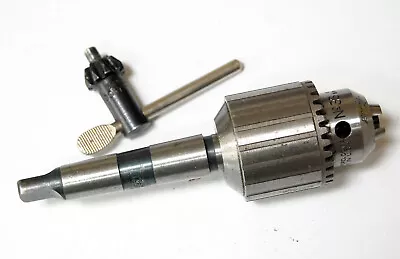 Jacobs No. 33 Drill Chuck 5/64  To 1/2  & Jacobs MT2 Arbor & Key • £38