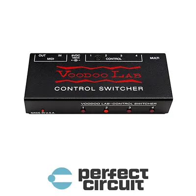 Voodoo Lab Control Switcher Pedal EFFECTS - NEW - PERFECT CIRCUIT • $169.99