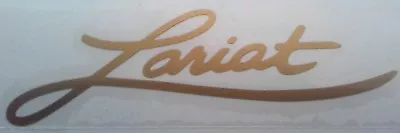 Ford LARIAT Script Vinyl Decal Die Cut Sticker Many Sizes And Colors • $5