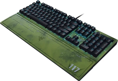 $119 • Buy Razer BlackWidow V3 Mechanical Gaming Keyboard HALO Infinite Edition QWERTY US