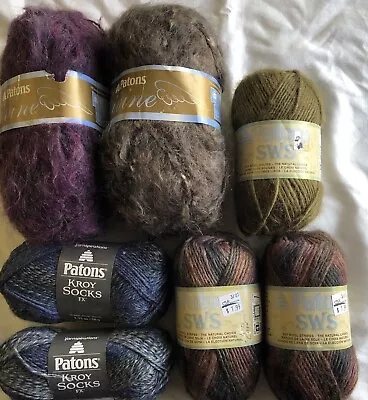 PATONS Yarn Wool/ Mohair/Acrylic- You Choose • $6.50