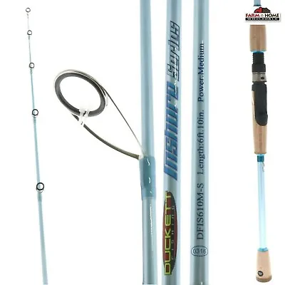 6'10  Duckett Inshore Medium Spinning Fishing Rod ~ NEW • $119.95