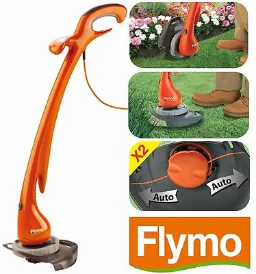 Brand New Flymo Strimmer Grass Trimmer Contour XT Corded Lawn Edger Plant Guard • £49.99