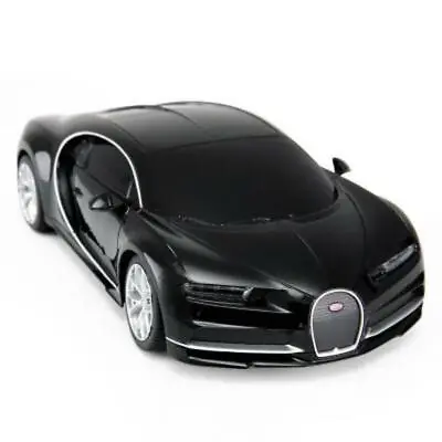 Rastar 1:24 RC Bugatti Chiron Remote Control Car - Black - 76100BLACK • £19.95