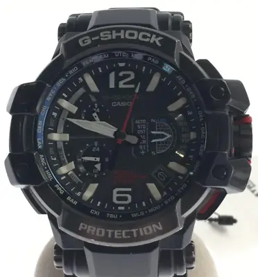 Casio G-Shock GPW-1000-1AJF Sky Cockpit Black Dial Solar Men's Watch Authentic • $242