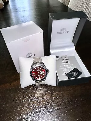 Orient Men's Kamasu Stainless Steel Japanese-Automatic Diving Watch • $195