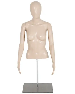 Female Mannequin Torso Dress Form Sewing Manikin 39-56 Inch Height Adjustable • $52.99