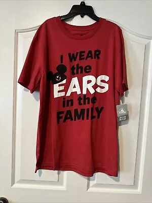 I Wear The Ears In The Family Mickey Mouse Shirt • $2.99