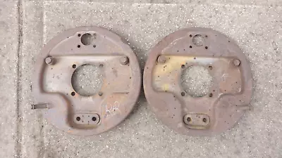 1939 1940 1941 Ford REAR BRAKE BACKING PLATES Original Pair Hydraulic Juice '42 • $199.99