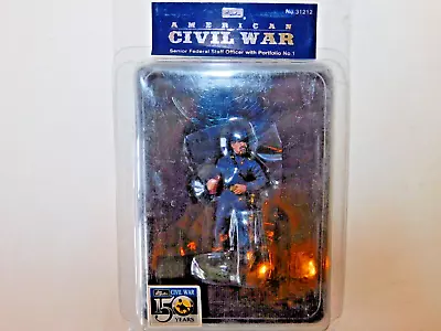 BRITAINS Ltd. 2011 Metal Civil War Union Staff Officer Boxed Set #31212 R • $9.99