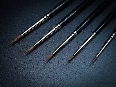 Hobby Heaven Kolinsky Sable Series 1 Brushes Full Range Singles • £11.69