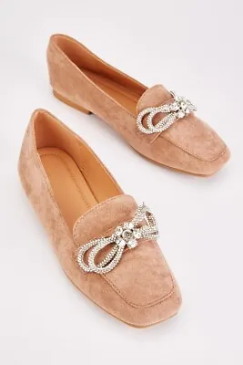 £20.99 • Buy DIVA Womens Ladies Ballerina Loafers Flats Ballet Pumps Slip On Size 3 4 5 6