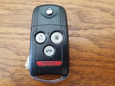 2007-08 Acura Tl Oem Flip Key Remote Fob 4 Button Fcc Oucg8d-439ha Memory 2 Fair • $29.95