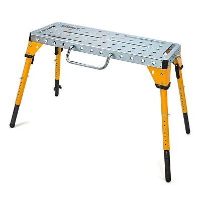 Dewalt Adjustable Height Portable Steel Welding Table And Work Bench DXMF4618WT • $212.16