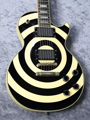 Epiphone ZAKKWYLDE LES PAUL CUSTOM -BULLSEYE- 2014'S1 • $1254