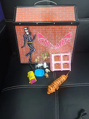 Catwoman Folding Catlair Playset Fits 8  Mego Style Figures Accessories Animals • $125