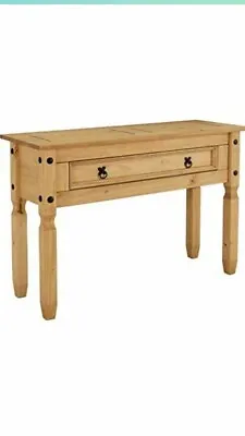 £45 • Buy Puerto Rico 1 Drawer Console Table - Solid Pine.