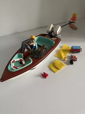 £11.99 • Buy Playmobil Speed Boat 9428 With Surfboarder - Instructions