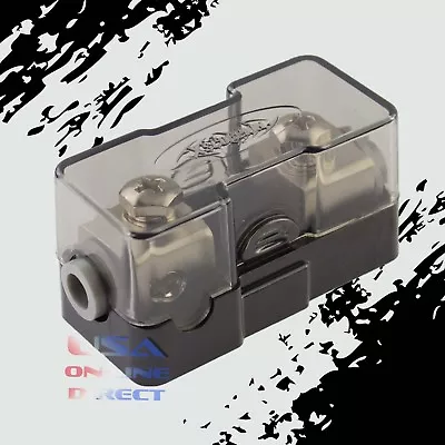 4 OR 8 Gauge Mini ANL Fuse Holder Marine Grade Inline Input And Output 12 Volt  • $9.99