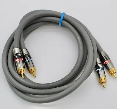 Monster Cable M-Series M850i 2 Channel Stereo Audio RCA Interconnect Cable 1m • $49.99