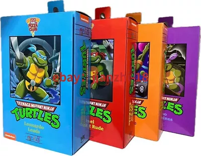 Neca Teenage Mutant Ninja Turtles Pizza Club Action Figures BRAND TMNT IN STOCK • $62.88