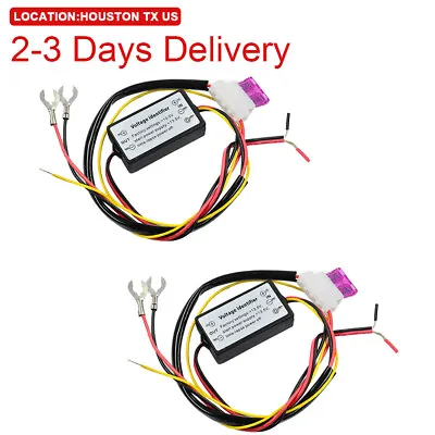 US Location 2Pcs LED Automatic Controller Module Dimmer Switch Harness For DRL • $11.99