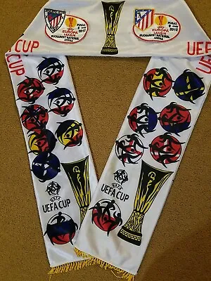 UEFA Cup FC Final Scarf Europa League Athletic Bilbao Vs Atletico Madrid 2012 • $19.99