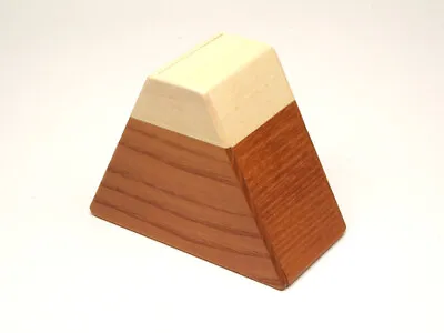 Japanese Secret Puzzle Box 3 Steps Mt.Fuji Karakuri Box Handmaid Hakone Yosegi  • £76.14