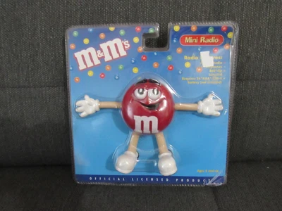 $1.99 • Buy Radio Shack M & M Mini Radio With Headphones New In Box - Red