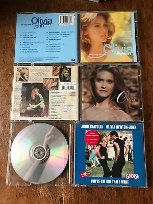 3 Olivia Newton-John CD Bundle Very Best Of  Back To Basics The One That I Want • £4.24