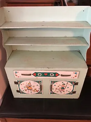 Wolverine Tin Litho Childs Hutch Cupboard 1950's • $75