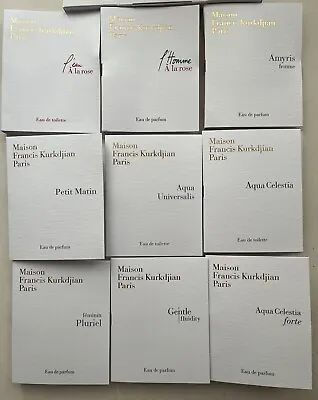 MAISON FRANCIS KURKDJIAN Official 2ML Travel/Sample Spray Men & Women Fragrances • £8.99