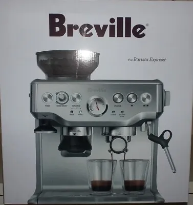 $699.95 • Buy New Breville BES870XL Barista Express Espresso Coffee Maker Machine - Stainless
