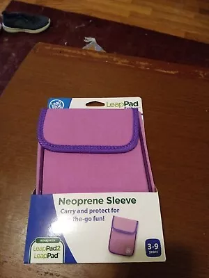 Leap Frog LeapPad Explorer Neoprene Sleeve Pink 7 In X 5.75 In • $13.59