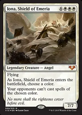 Iona Shield Of Emeria - Foil From The Vault: Angels Near Mint English - MTG • $8.28